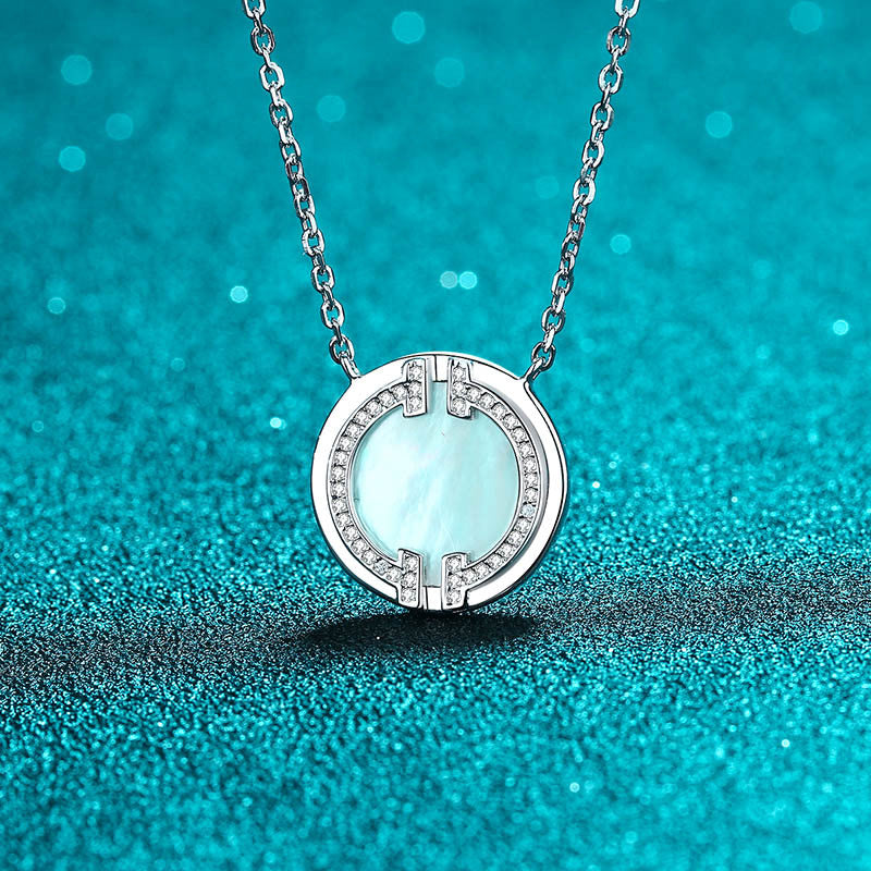 Moissanite Necklaces in 925 Sterling Silver