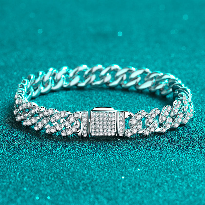 Moissanite Tennis Bracelets in 925 Sterling Silver 4.31ct 15.5cm