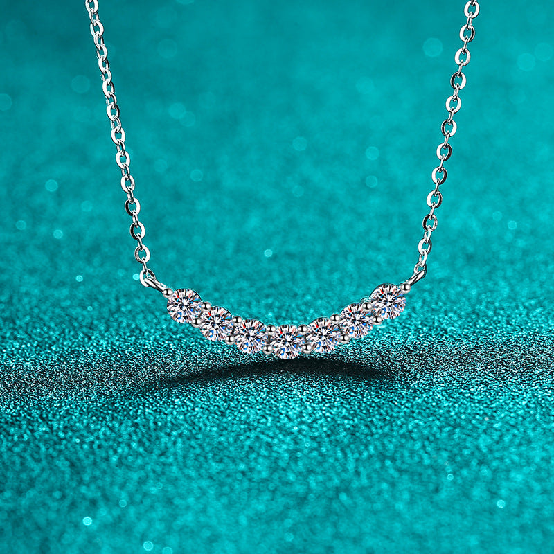 Moissanite Necklaces in 925 Sterling Silver 1.4ct