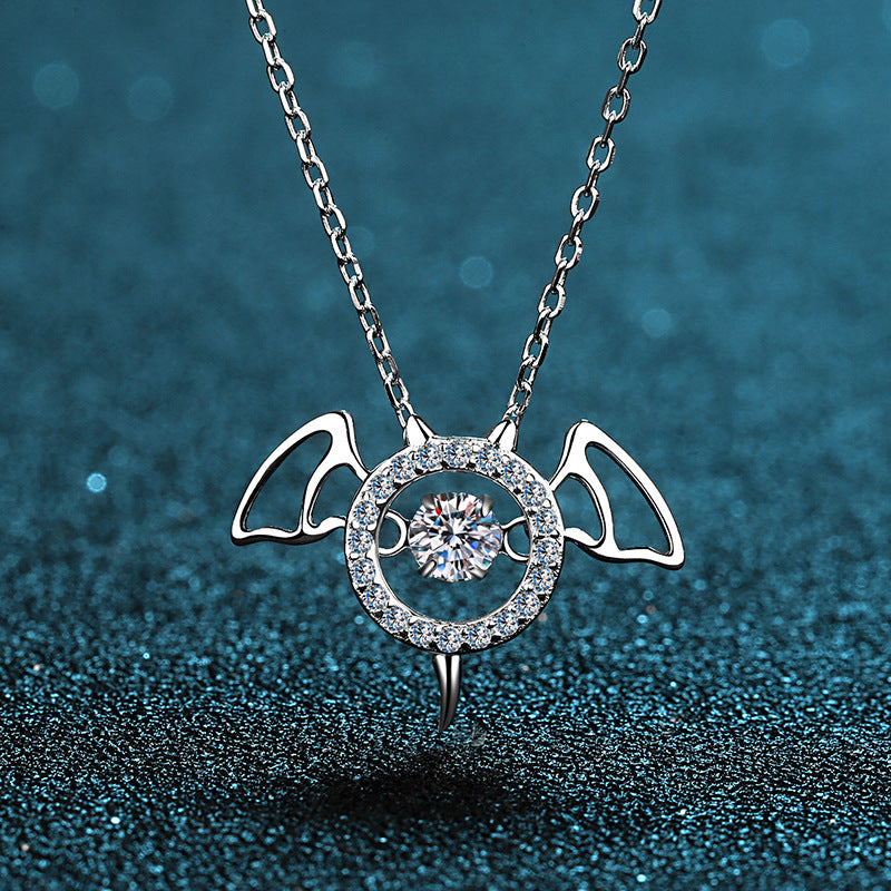 Moissanite Necklaces in 925 Sterling Silver 0.3ct