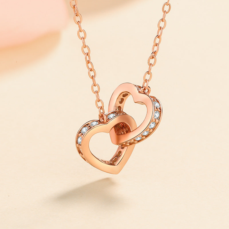 Moissanite Necklaces in 925 Sterling Silver 0.48ct