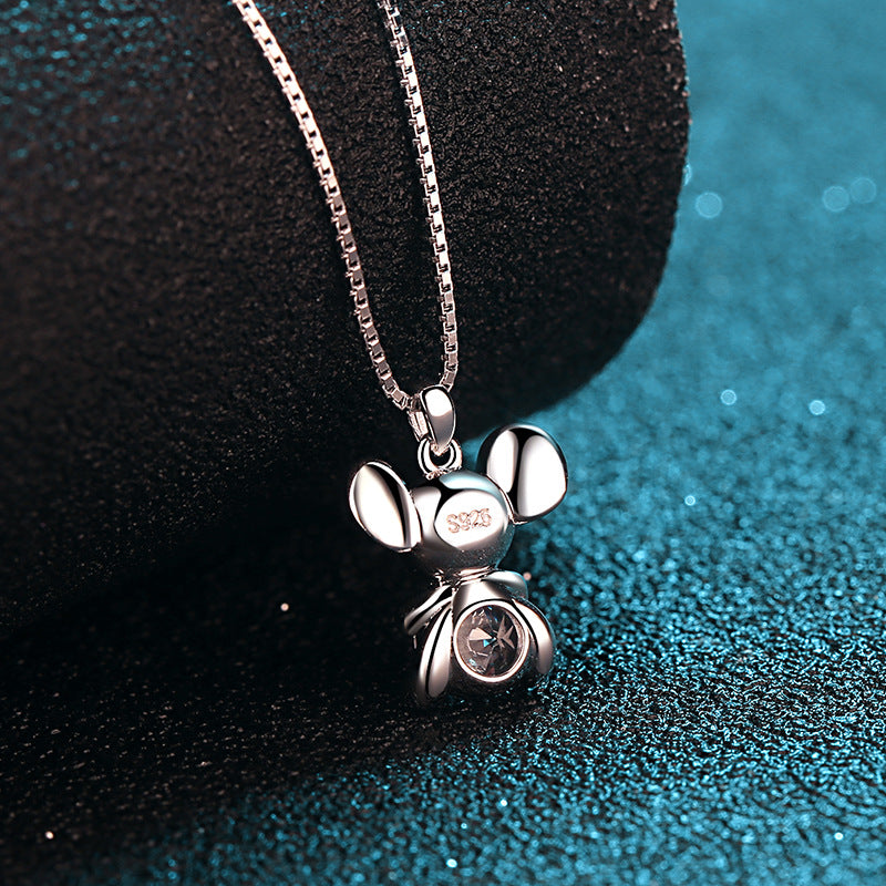 Moissanite Necklaces in 925 Sterling Silver 0.5ct