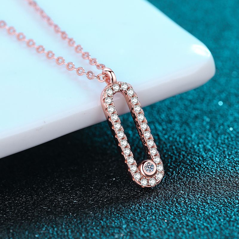 Moissanite Necklaces in 925 Sterling Silver 0.28ct