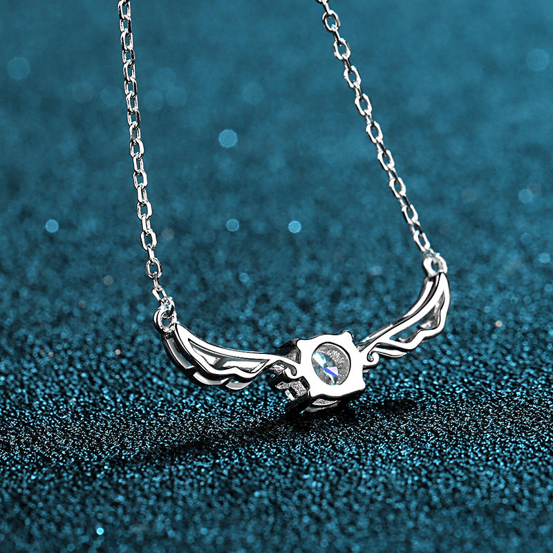 Moissanite Necklaces in 925 Sterling Silver 0.5ct
