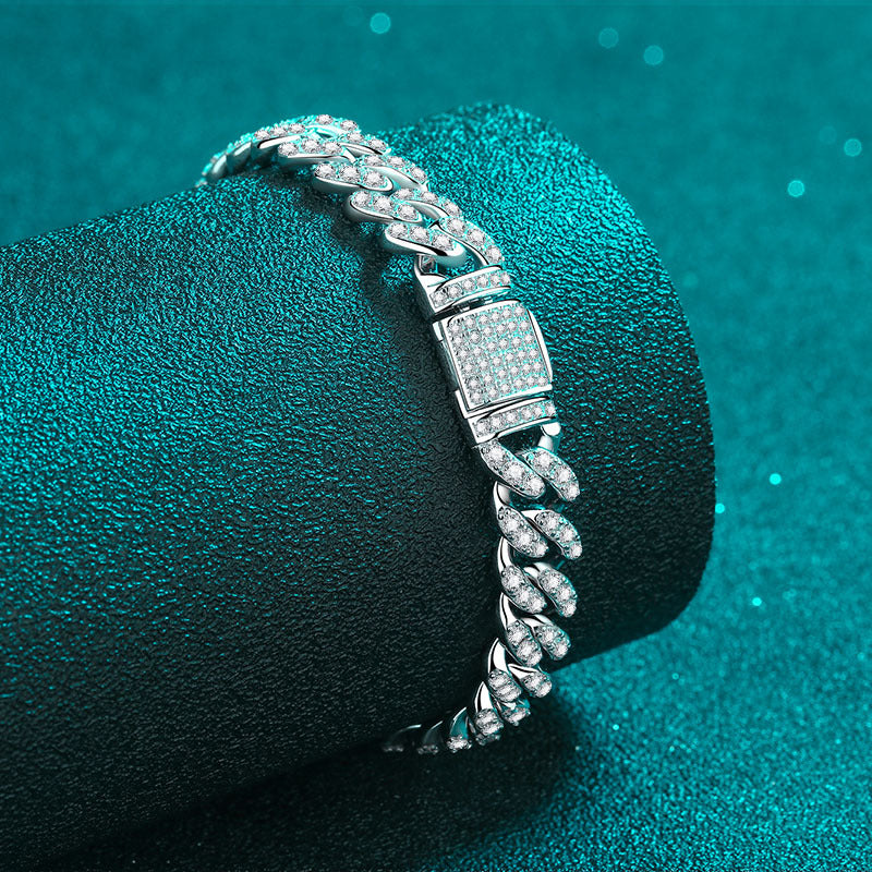 Moissanite Tennis Bracelets in 925 Sterling Silver 4.31ct 15.5cm