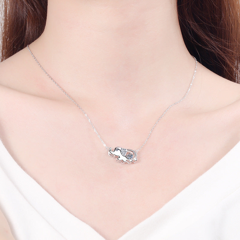 Moissanite Necklaces in 925 Sterling Silver 0.5ct