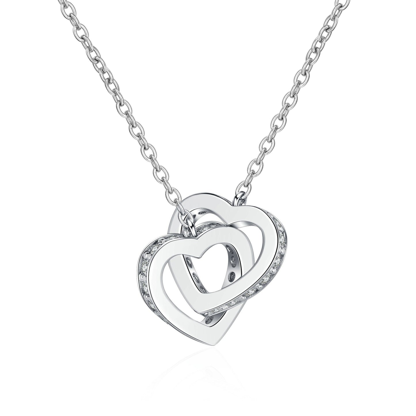 Moissanite Necklaces in 925 Sterling Silver 0.48ct