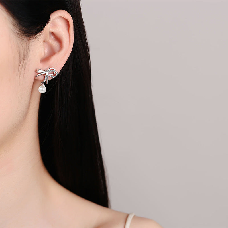 Moissanite Earrings in 925 Sterling Silver