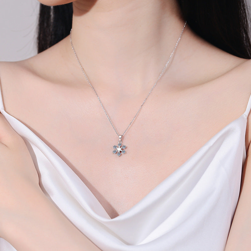 Moissanite Necklaces in 925 Sterling Silver 0.6ct