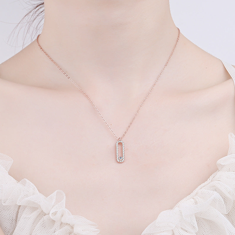 Moissanite Necklaces in 925 Sterling Silver 0.28ct