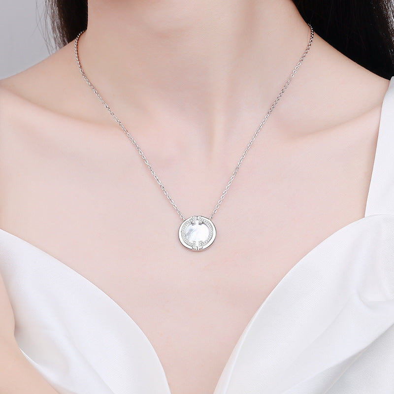 Moissanite Necklaces in 925 Sterling Silver