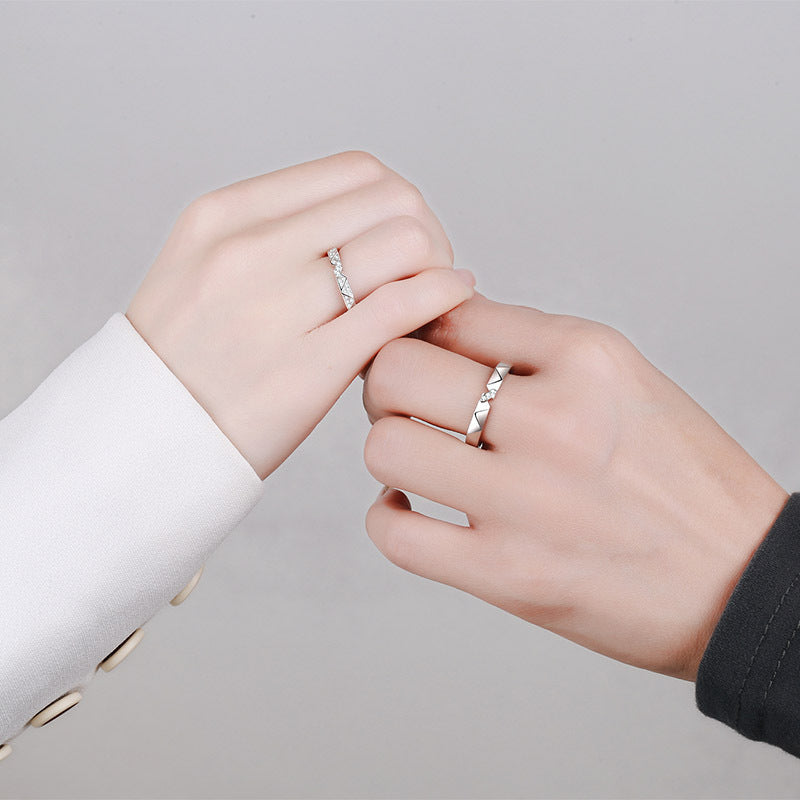 Moissanite Ring in 925 Sterling Silver