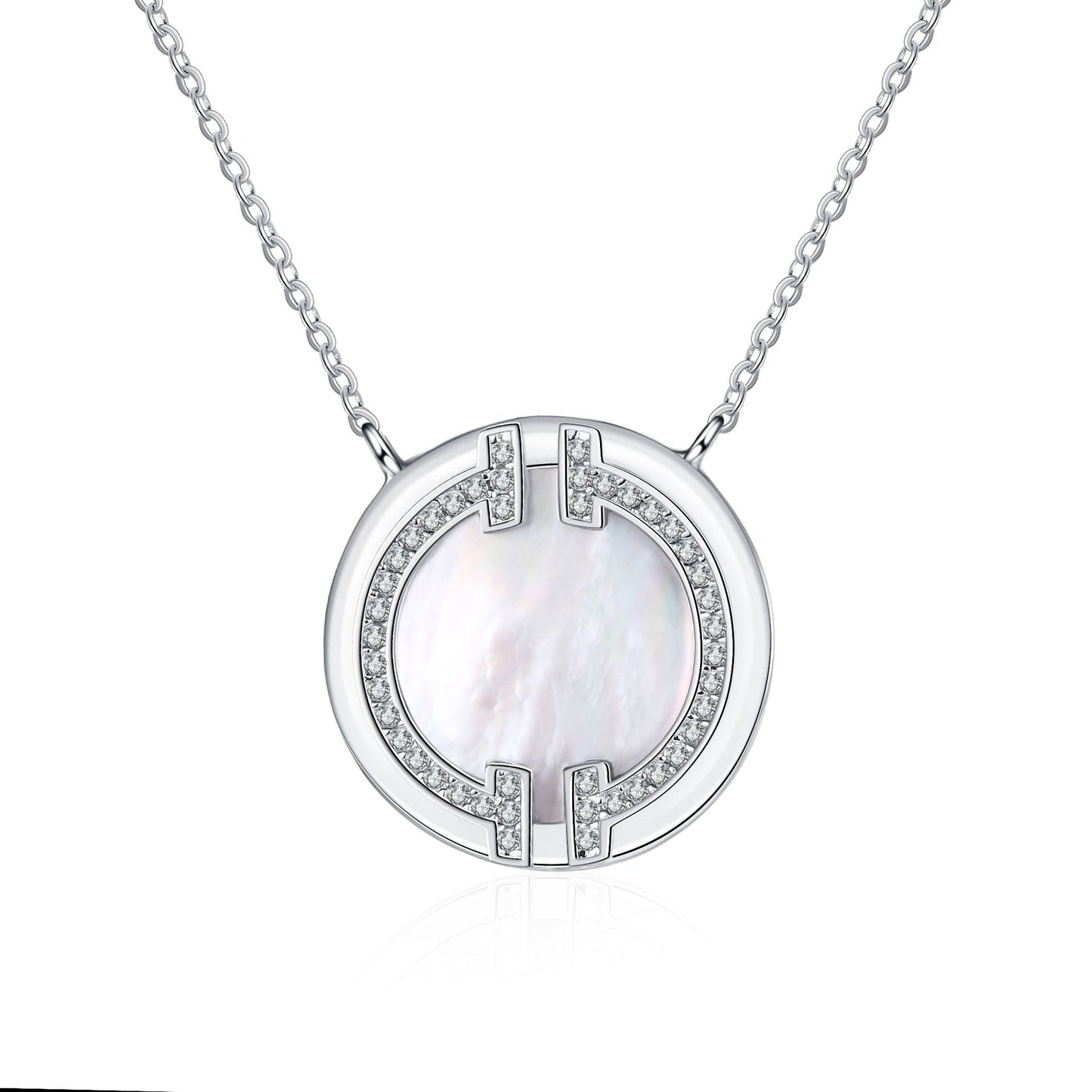 Moissanite Necklaces in 925 Sterling Silver