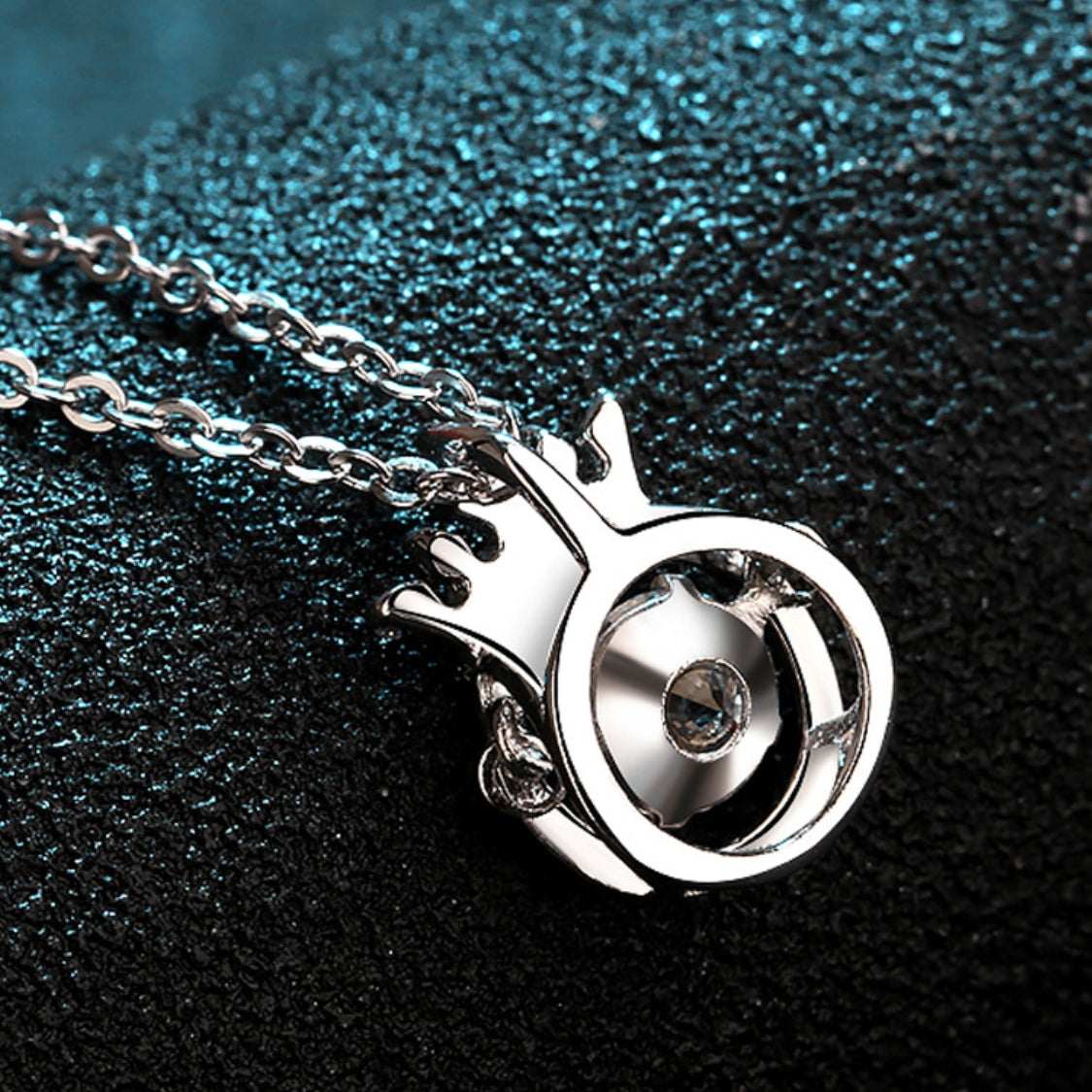 Moissanite Necklaces in 925 Sterling Silver 0.5ct