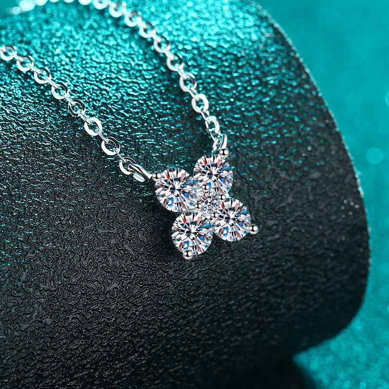 Moissanite Necklaces in 925 Sterling Silver 1.26ct
