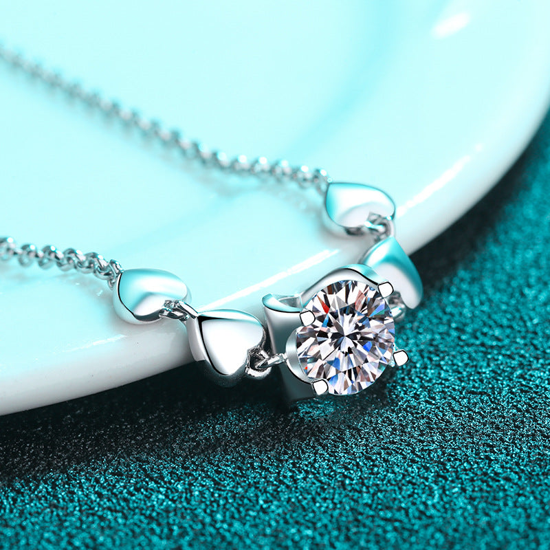 Moissanite Bracelets in 925 Sterling Silver 1ct