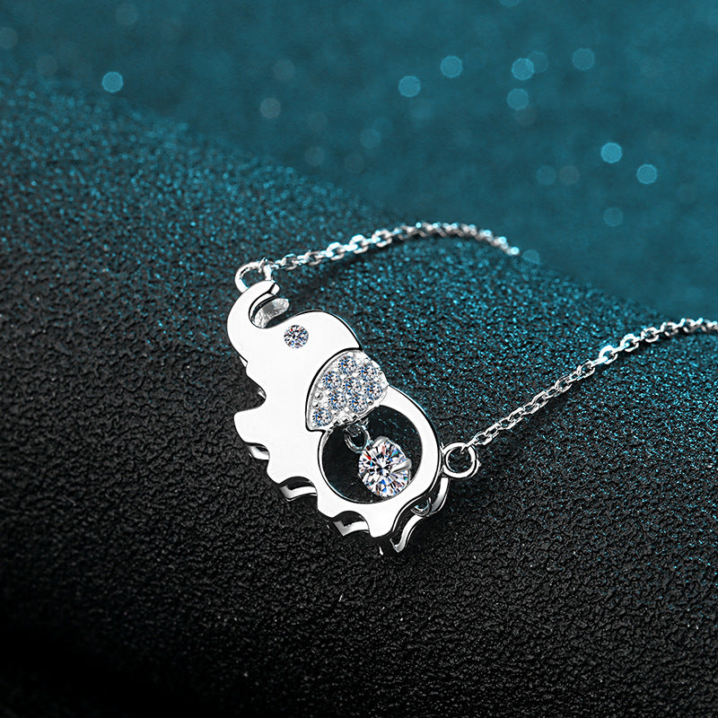 Moissanite Necklaces in 925 Sterling Silver 0.5ct