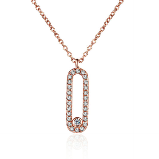 Moissanite Necklaces in 925 Sterling Silver 0.28ct