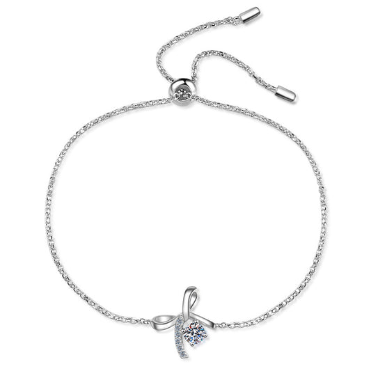 Moissanite Bracelets in 925 Sterling Silver 0.3ct