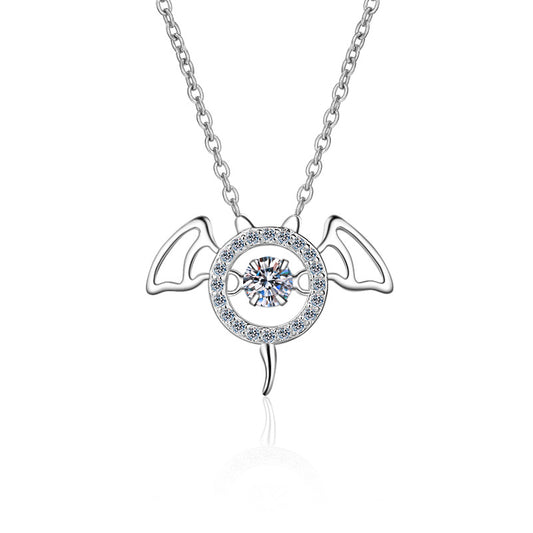 Moissanite Necklaces in 925 Sterling Silver 0.3ct