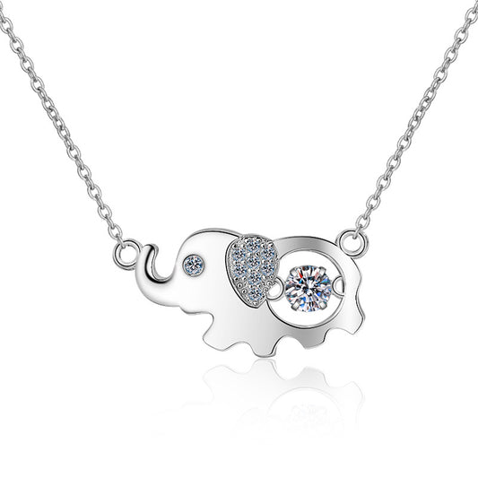 Moissanite Necklaces in 925 Sterling Silver 0.5ct