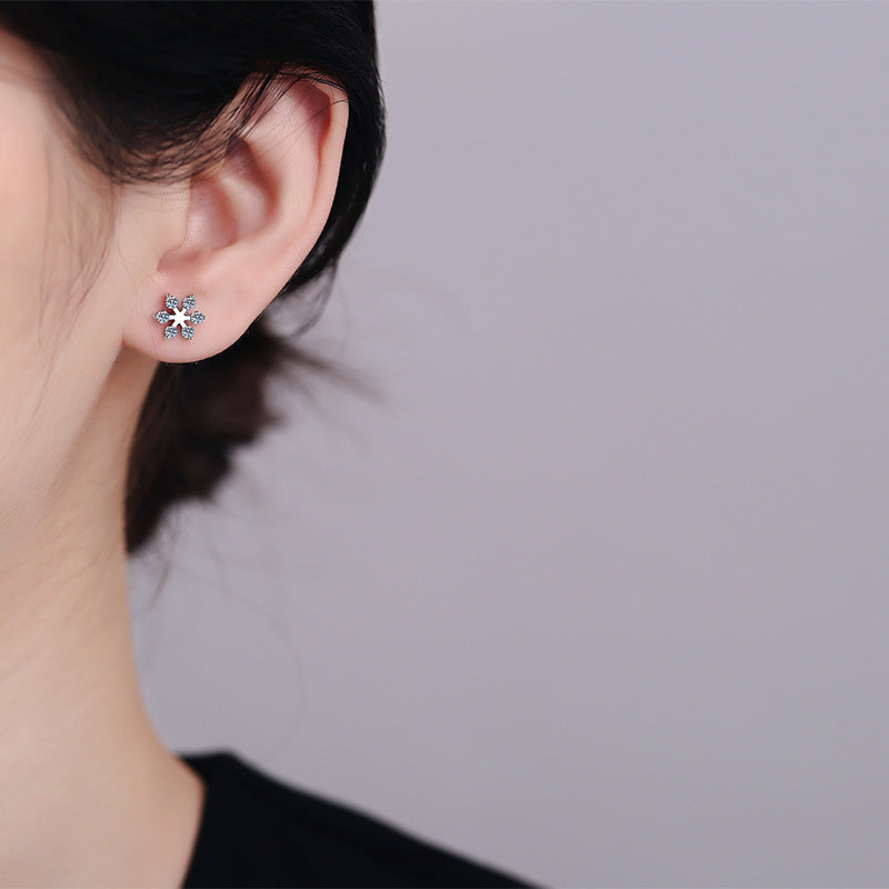 Moissanite Earrings in 925 Sterling Silver