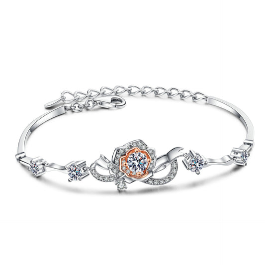 Moissanite Bracelets in 925 Sterling Silver 1.4ct