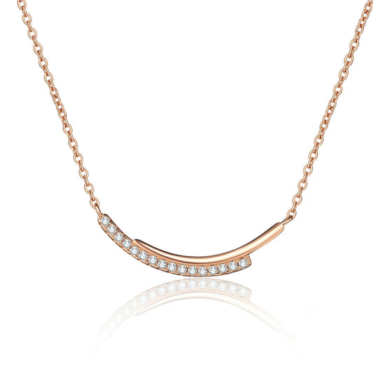 Moissanite Necklaces in 925 Sterling Silver 0.24ct
