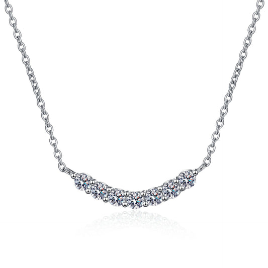 Moissanite Necklaces in 925 Sterling Silver 1.4ct