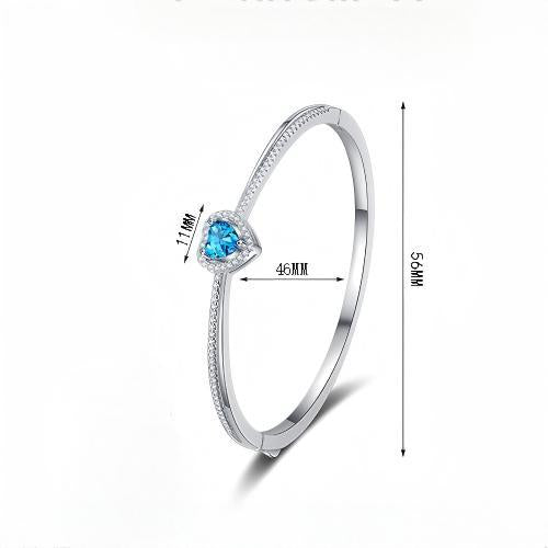 Moissanite Bangles in 925 Sterling Silver 1.45ct