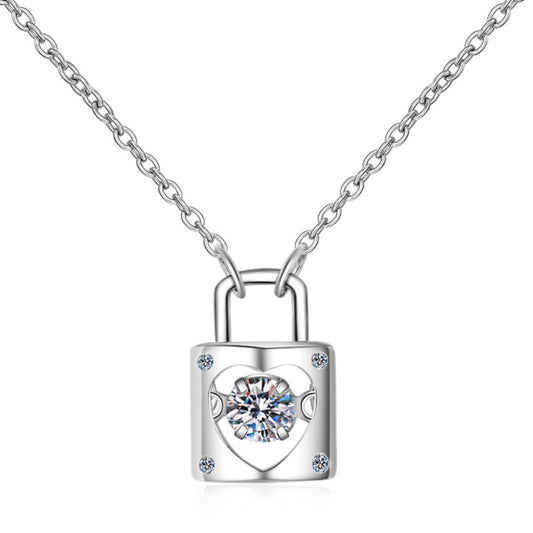 Moissanite Necklaces in 925 Sterling Silver 0.3ct